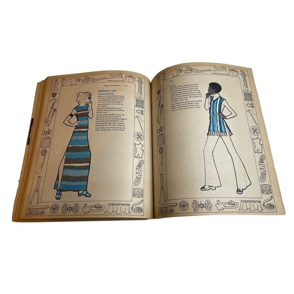 Vintage Book The Complete Family Sewing Book Awesome Art/Ephemera Gold Mine - Picture 9 of 10